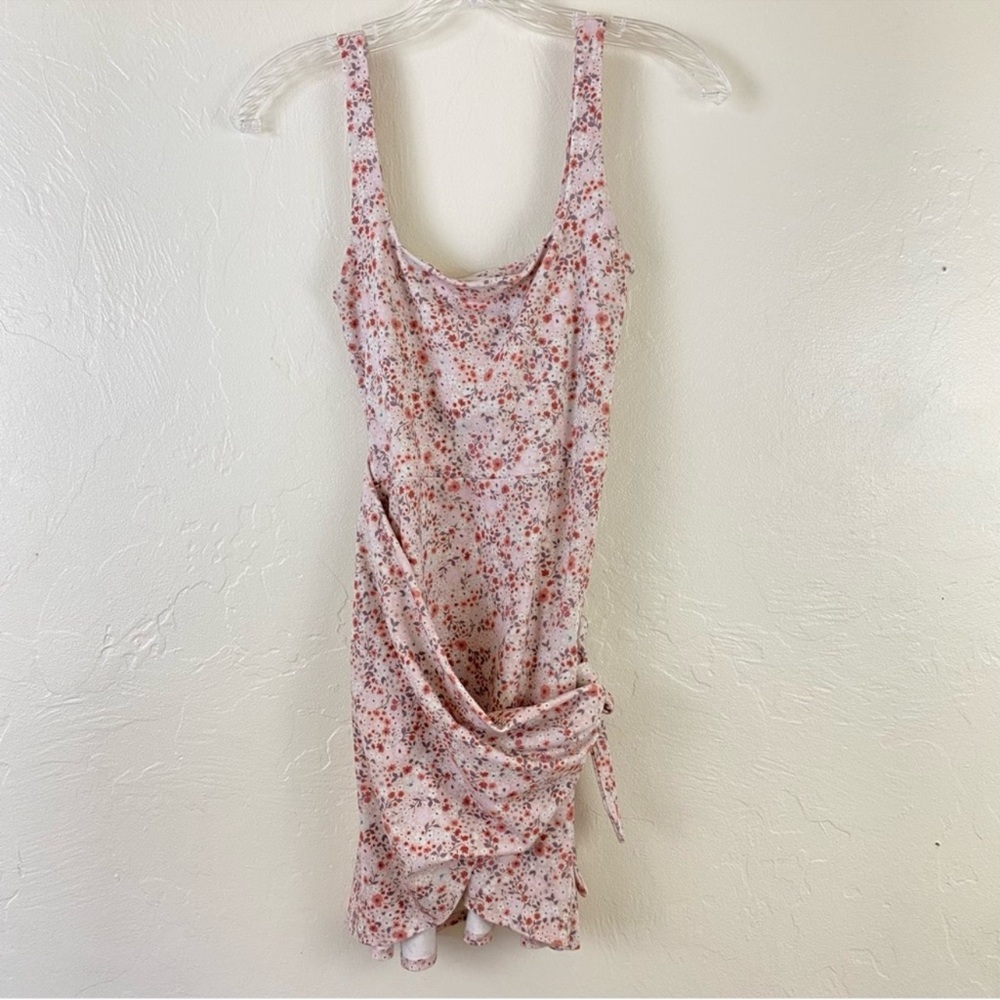Aritzia Wilfred Pink Floral Saturn Mini Dress - Picture 2 of 3